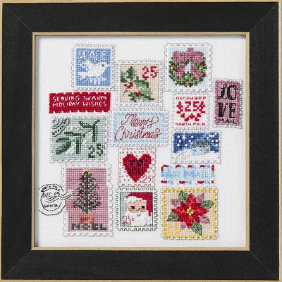 Curly Girl by Mill Hill - Warm Postal Wishes MAIN