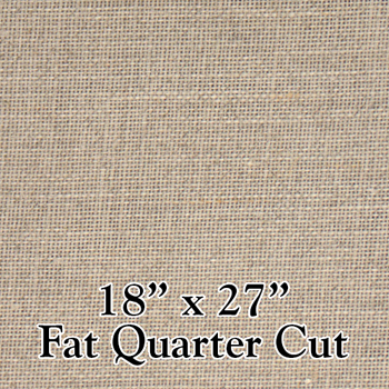 Cashel Linen 28ct Raw Linen Natural - Fat Quarter (18" x 27") MAIN
