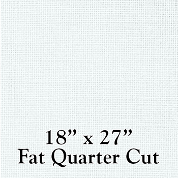Cashel Linen 28ct White - Fat Quarter (18" x 27") MAIN
