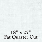 Cashel Linen 28ct White - Fat Quarter (18" x 27") THUMBNAIL