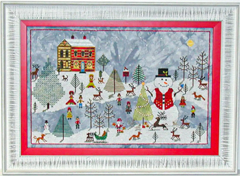 Praiseworthy Stitches - A Snowman's Christmas MAIN