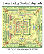 Carolyn Manning Designs - Sweet Spring Garden Labyrinth THUMBNAIL