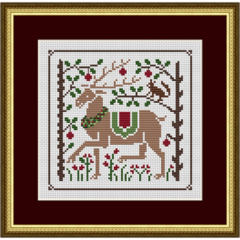 Happiness Is Heart Made- Christmas Reindeer In The Forest MAIN