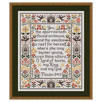 Happiness Is Heart Made- Late Summer Sparrows And Swallows Psalm 84:3 MAIN
