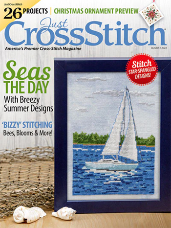 Just Cross Stitch Magazine- August 2022 MAIN