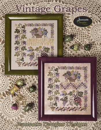 Jeannette Douglas Designs- Vintage Grapes MAIN