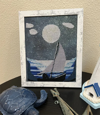 Salty Stitcher Designs- Moonlight Sail MAIN