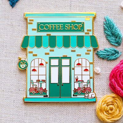 Flamingo Toes Needle Minder - Main Street Coffee Shop MAIN