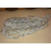Dames of the Needle - Rick Rack 1/2" Door Mouse Grey THUMBNAIL