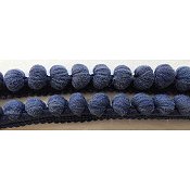 Dames of the Needle - Large Pom Pom - Miguel's Navy THUMBNAIL