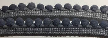 Dames of the Needle - Mini Pom Pom - Southern Grey MAIN