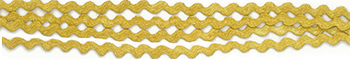 Dames of the Needle - Rick Rack 1/4" Honey Whiskey MAIN