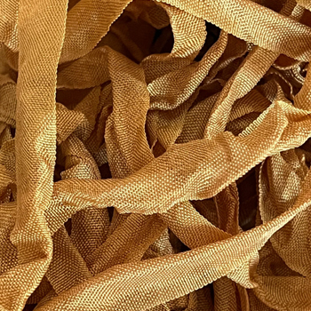 Dames of the Needle - Crinkle Ribbon 1/2 - Organic Honey MAIN