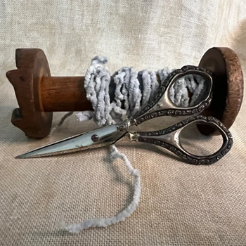 Dames of the Needle - Chenille - Little Boy Grey MAIN