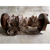 Dames of the Needle - Crinkle Ribbon 1/2 - Mermaid's Firewood THUMBNAIL