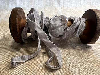 Dames of the Needle - Crinkle Ribbon 1/2 - Winter's Dusk MAIN