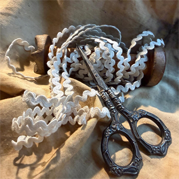 Dames of the Needle - Rick Rack 1/4" Colonial Blue MAIN