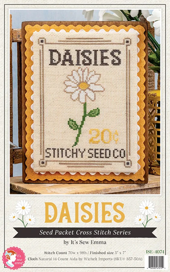 It's Sew Emma - Seed Packet Series - Daisies MAIN