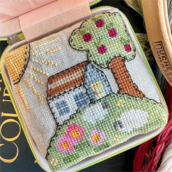 Luhu Stitches - Seasonal Pin Cushion Collection - Sunnyside Farm Pin Keep MAIN