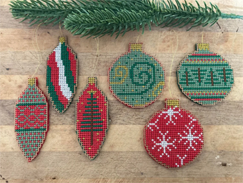 Ladybug Stitches - Ornaments I MAIN