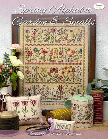Jeannette Douglas Designs - Spring Alphabet Garden & Smalls MAIN
