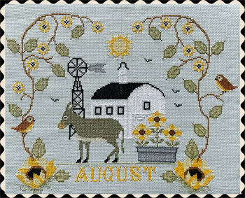 Twin Peak Primitives - Barn Calendar August MAIN