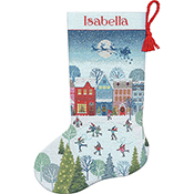 Dimensions Kit - Skating Stocking THUMBNAIL