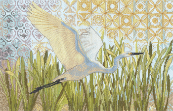 Dimensions Kit - Egret In Flight MAIN