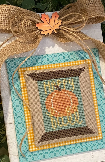 Crafty Bluebonnet Designs - Autumn Spool Series - Happy Fall Spool MAIN