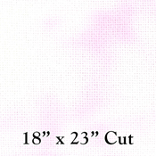 Baby Girl Pink Dyed Fabric 14 Count - 18" x 23" THUMBNAIL