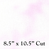 Baby Girl Pink Dyed Fabric 14 Count - 8.5" x 10.5" THUMBNAIL