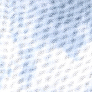 swatch of 28ct blue sky Stoney Creek dyed fabric MAIN