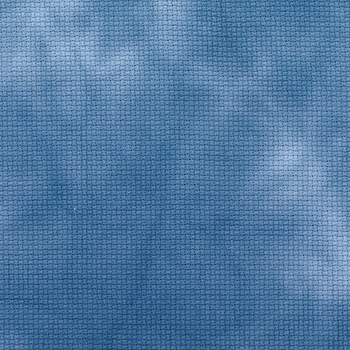 swatch of 14 Count Night Sky Stoney Creek Dyed Aida MAIN