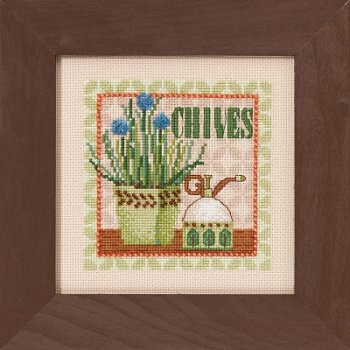 Debbie Mumm Growing Green Kit by Mill Hill - Chives MAIN