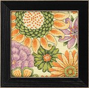 Debbie Mumm Floral Fantasy Kit by Mill Hill - Floral Yellow 2 THUMBNAIL