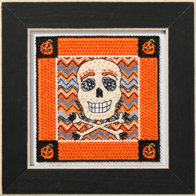 Debbie Mumm by Mill Hill - Fright Night Series - Skull MAIN