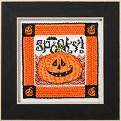 Debbie Mumm by Mill Hill - Fright Night Series - Spooky Pumpkin THUMBNAIL