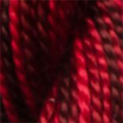 DMC 5 Pearl Cotton 115 Variegated Garnet MAIN