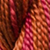 DMC 5 Pearl Cotton Color Variations 4130 Chilean Sunset THUMBNAIL