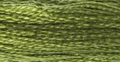 DMC Satin Floss 469 Golden Moss Green MAIN