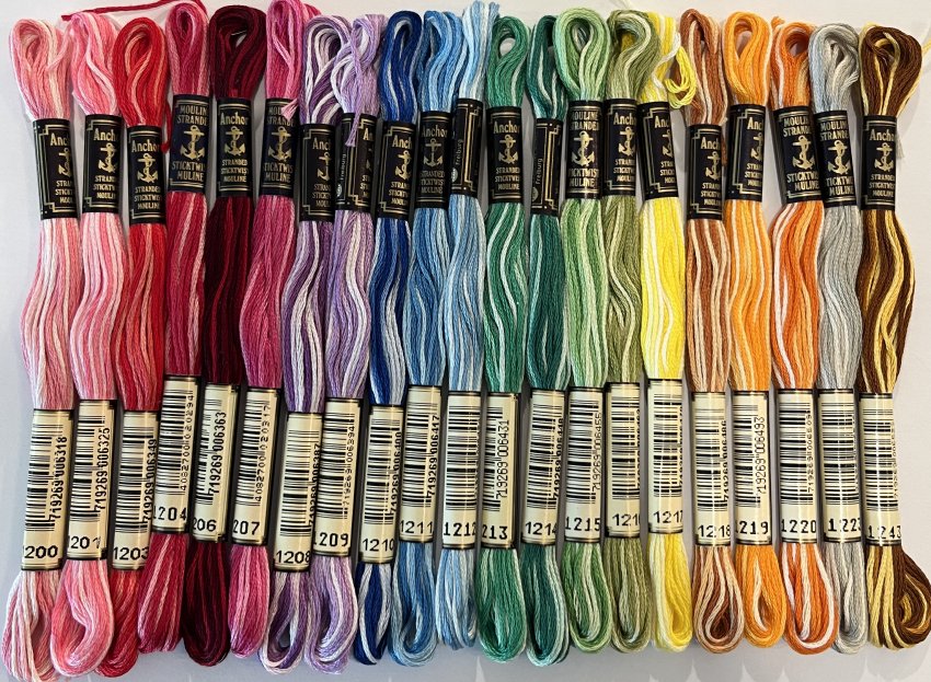 anchor floss cross stitch floss stoney creek cross stitch