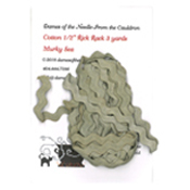 Dames of the Needle - Rick Rack 1/2" Murky Sea THUMBNAIL