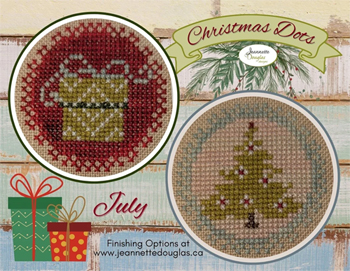 Jeannette Douglas Designs - Christmas Dots - July MAIN