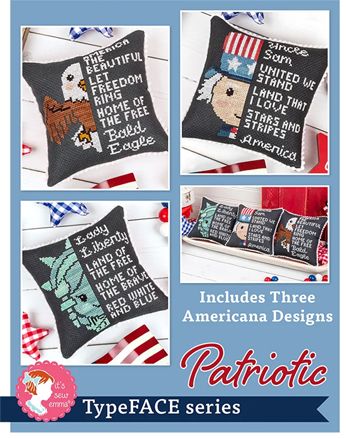 It's Sew Emma - Typeface Series - Patriotic MAIN