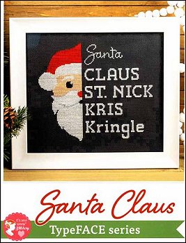 It's Sew Emma - Typeface Series - Santa Claus MAIN
