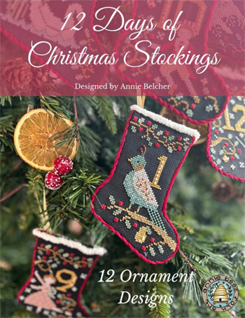 Annie Beez Folk Art - 12 Days Of Christmas Stockings MAIN