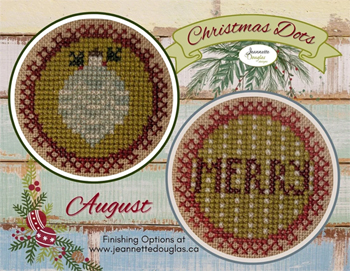 Jeannette Douglas Designs - Christmas Dots - August MAIN