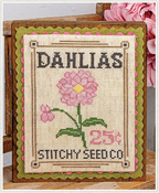 It's Sew Emma - Seed Packet Series - Dahlias THUMBNAIL