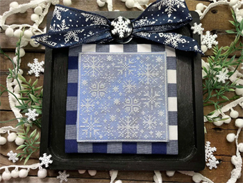 Ladybug Stitches - All Piled Up - January - Snowflakes MAIN
