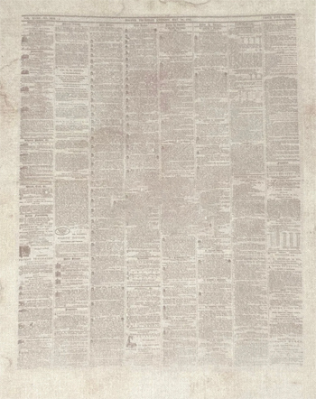 Fabric Flair Vintage Newsprint Linen 32ct MAIN